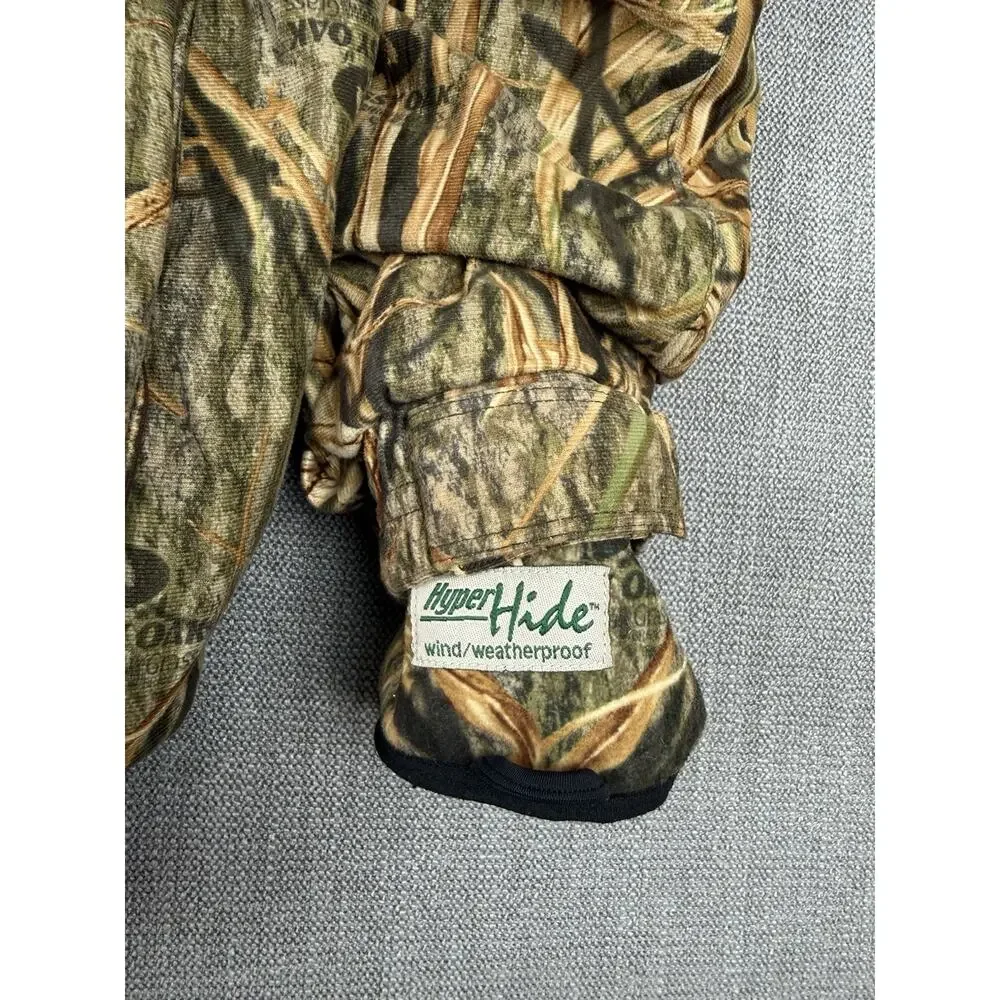 Gamehide Mossy Oak Hush Hide HyperHide 3-in-1 Hunting Jacket Men’s 1X Camo
